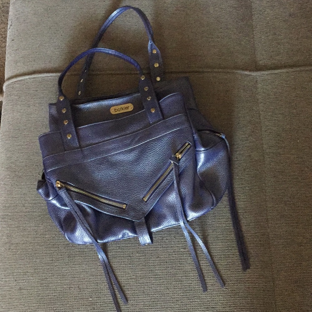 Botkier Metallic Blue Purse